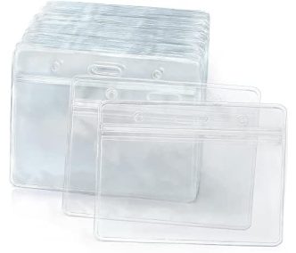 Portatarjetas de vinilo suave Horizontal 107x80 mm