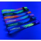 Pulsera de Textil (15x340mm, impresión FLUO a un lado) - con anillo de plástico auto-cerrable