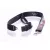Lanyard de Satén con texto impreso de 20x900mm - Con mosquetón de gota y cierre de seguridad