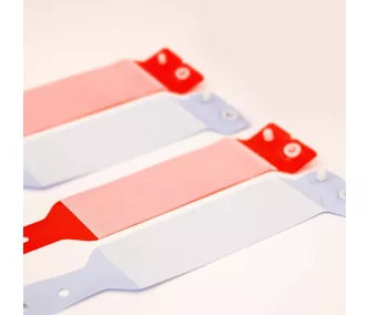 Brazaletes hospitalarios Vinyl Wide Face - Adulto