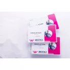 Tarjeta del tamaño de una tarjeta de crédito impresa a color en ambos lados