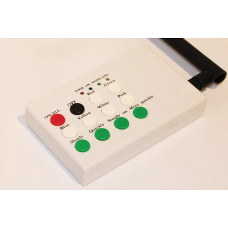 Control Remoto para Pulseras de Tela con LED - Alcance de 100m