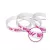 Pulsera de Silicona - Con relieve y relleno de 1 color
