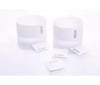   Pulseras Tyvek de 1" con impresión a color y con talón de control (con STUB)