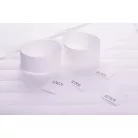 Pulseras Tyvek de 1" con impresión a color y con talón de control (con STUB)