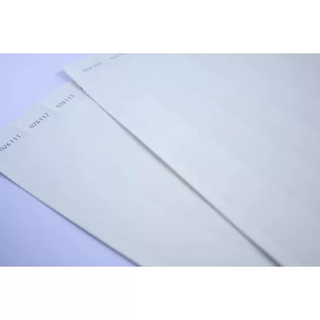 Pulseras especiales Tyvek de 1" para impresoras láser
