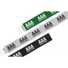 Pulsera Tyvek de 1" con diseño - AAA