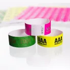 Pulsera Tyvek de 1" con diseño - AAA