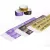 Pulsera Tyvek de 1" duradero e impermeable - con texto en 1 color (Calidad Superior)
