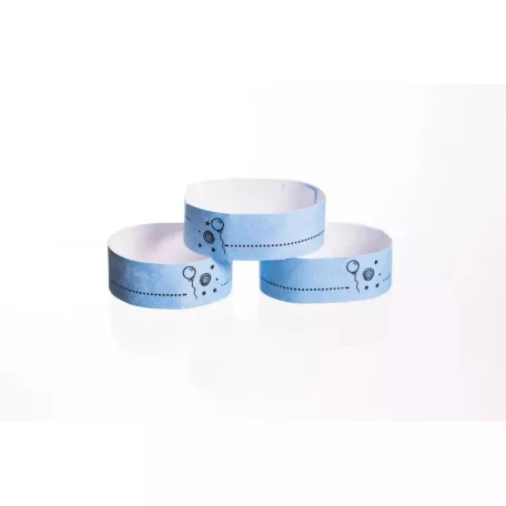 Pulsera Tyvek de 3/4" estampada - Para Niños (20cm)