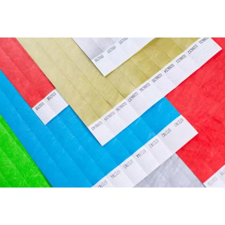 Pulsera de Tyvek 3/4" - Para Niños (20cm) - Sin inscripción