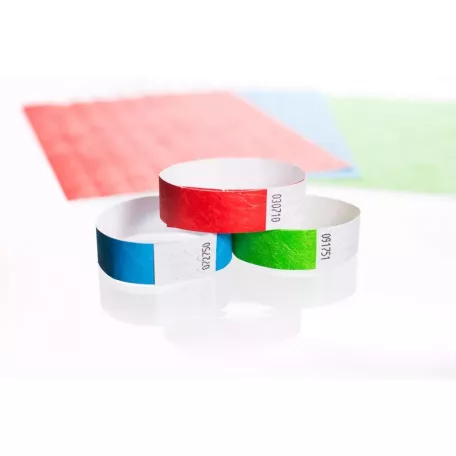 Pulsera de Tyvek 3/4" - Para Niños (20cm) - Sin inscripción