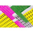 Pulsera Tyvek de 3/4" con diseño - No Alcohol U18