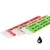 Pulseras de Tyvek 3/4" duradero  e impermeable - con texto en 1 color NEGRO