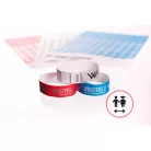 Pulsera de Tyvek 3/4" - Para Niños (20cm) - Con inscripción