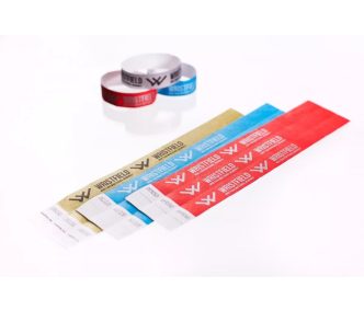   Pulsera de Tyvek 3/4" - Para Niños (20cm) - Con inscripción