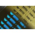 Pulseras Tyvek de 3/4" con texto UV