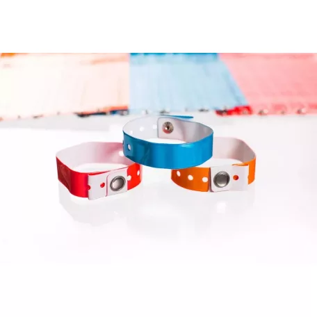 Pulseras de Vinilo Recto Reutilizable - Sin inscripción