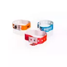 Pulsera de Vinilo Recta Reutilizable - Con inscripción de 1 color