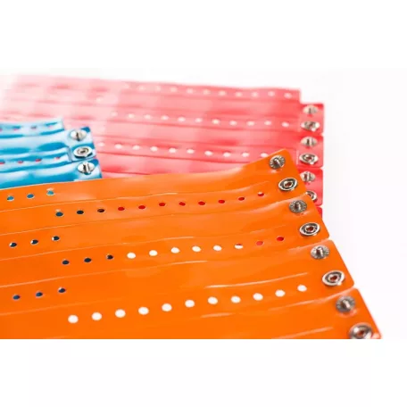 Pulseras de Vinilo Recto Reutilizable - Sin inscripción