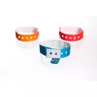 Pulseras de Vinilo Recto Reutilizable - Sin inscripción