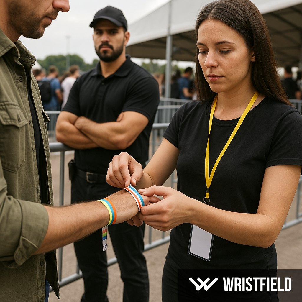 Manual completo para organizadores: control de accesos, elección de pulseras y seguridad en eventos