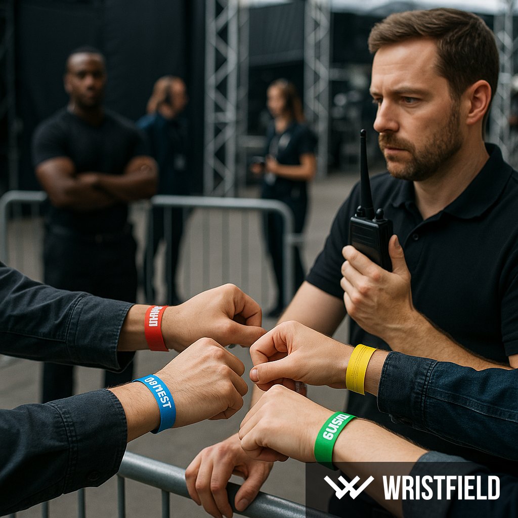 Control VIP y backstage con pulseras: diseño, comprobación visual y prevención de abusos